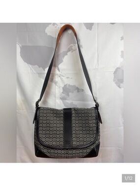 COACH Signature Messenger Bag, 5706- laptop bag
